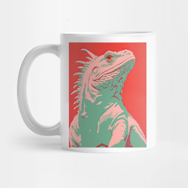 Iguana Duotone modern by DustedDesigns